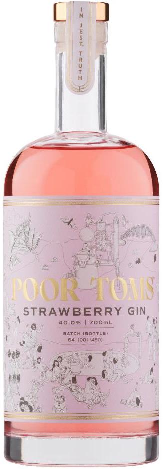Poor Toms Gin Strawberry Gin 700ml