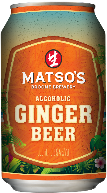 Matso's Broome Brewery Ginger Beer Cans 330ml