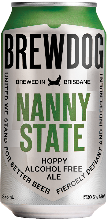 Brewdog Nanny State Low Alcohol Beer Cans 375ml