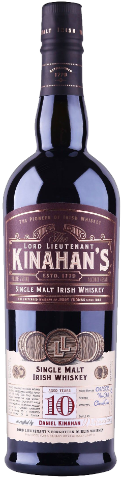 Kinahan's 10 Year Old Irish Whiskey 700ml