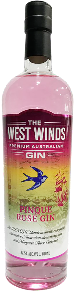 The West Winds Gin Pinque Rose Gin 700ml