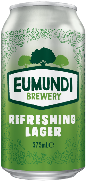 Eumundi Brewery Refreshing Lager 375ml