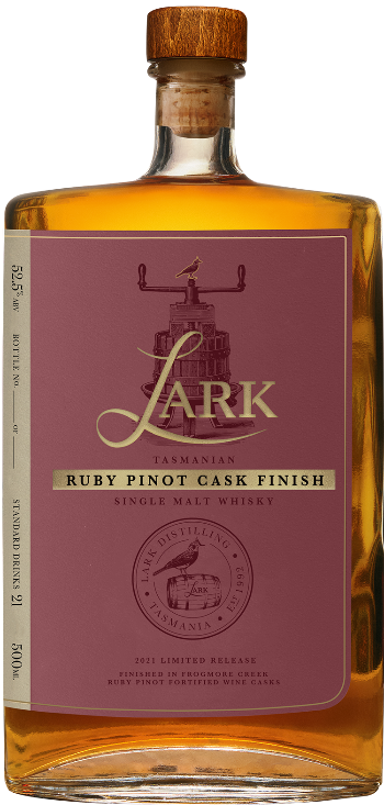 Lark Distillery Ruby Pinot Cask Whisky 500ml