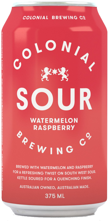 Colonial Brewing Co. Sour Watermelon Raspberry 375ml