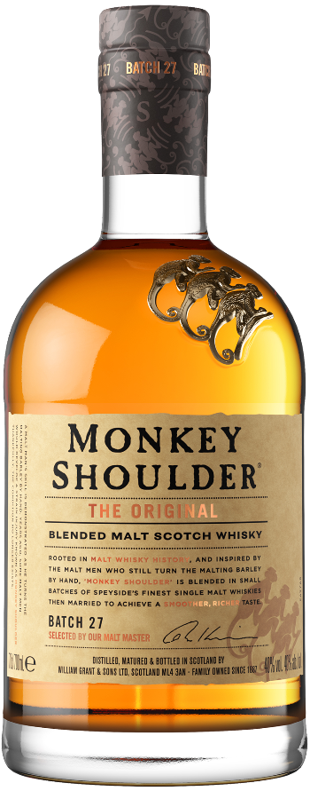 Monkey Shoulder Batch 27 Blended Malt Scotch Whisky 700ml