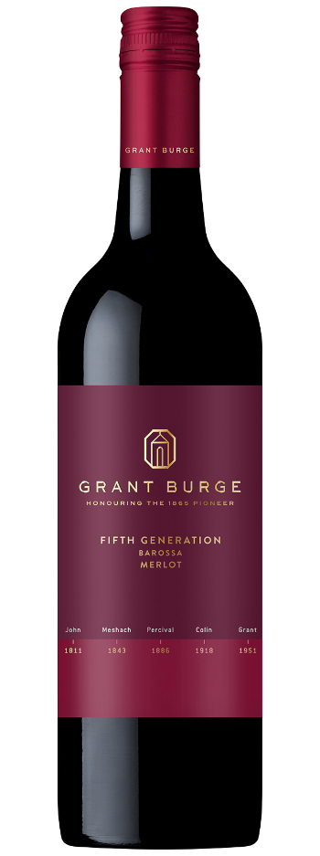 Grant Burge 5Th Generation Merlot 750ml