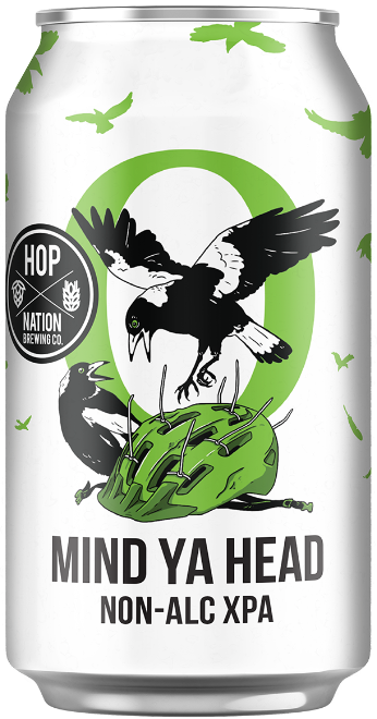 Hop Nation Brewing Co. Mind Ya Head Non-Alc Xpa 375ml