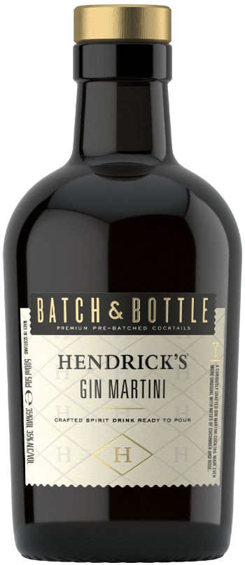 Batch & Bottle Hendrick's Gin Martini Cocktail 500ml