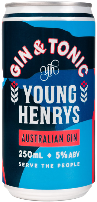 Young Henrys Gin & Tonic 250ml