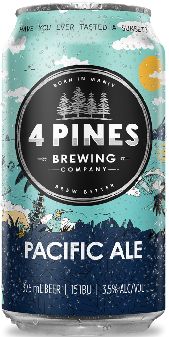 4 Pines Pacific Ale 18 Pack 375ml