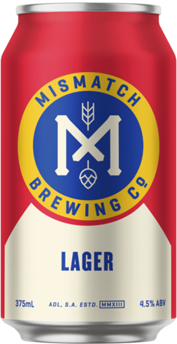 Mismatch Brewing Lager Cans 375ml