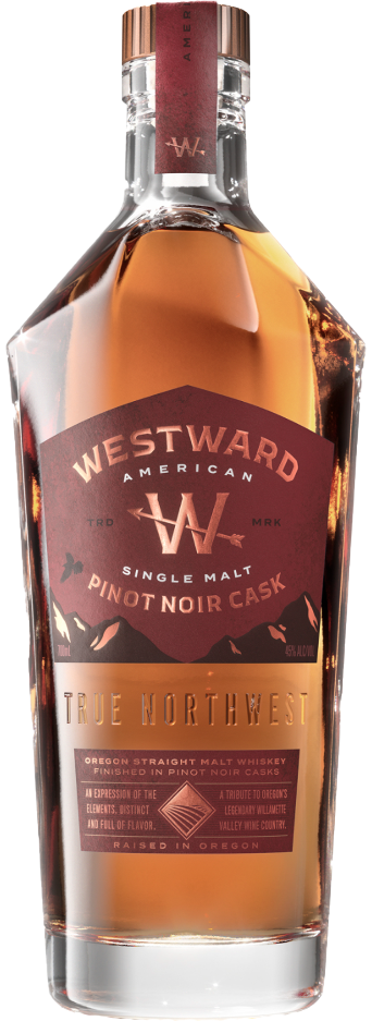Westward Pinot Noir Cask Single Malt American Whiskey 700ml