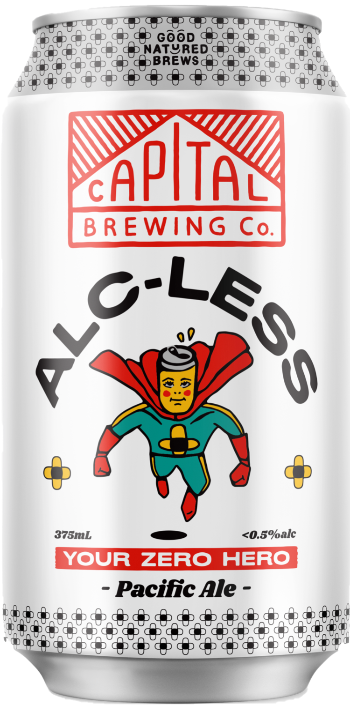 Capital Brewing Co Alc-Less Pacific Ale 375ml