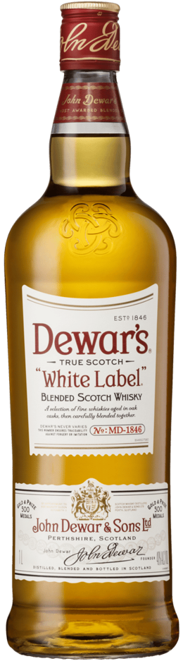 Dewar's White Label Scotch Whisky 1L