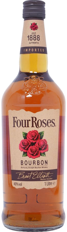 Four Roses Original Yellow Label Bourbon Whiskey 1L