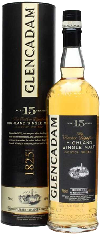 Glencadam 15 Year Old Single Malt Scotch Whisky 700ml