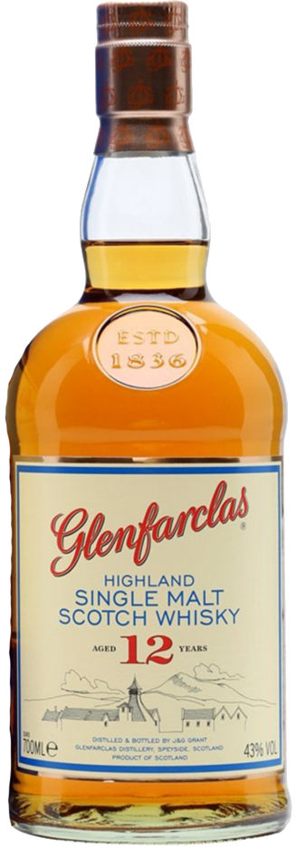 Glenfarclas 12 Year Old Single Malt Scotch Whisky 1L