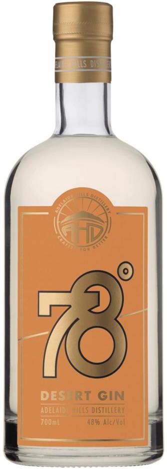 Adelaide Hills Distillery 78 Degrees Desert Gin 700ml