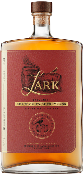 Lark Distillery Brandy & Px Sherry Release 500ml