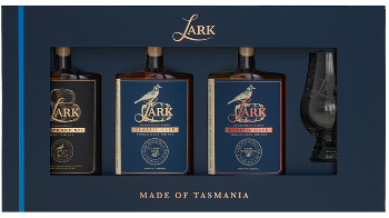Lark Distillery Classic Flight Gift Pack With Glencairn 3X100ml