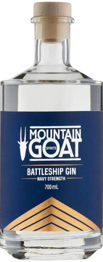 Mountain Goat Navy Strength Gin 700ml