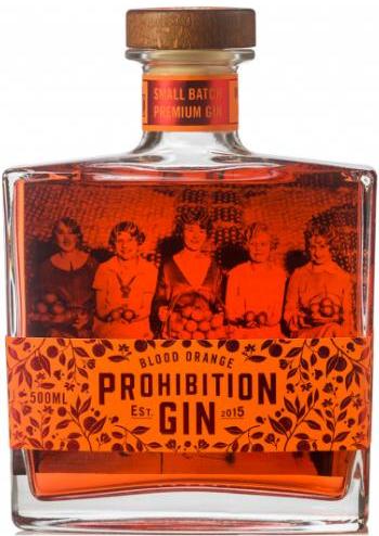 Prohibition Liquor Co Blood Orange Gin 500ml