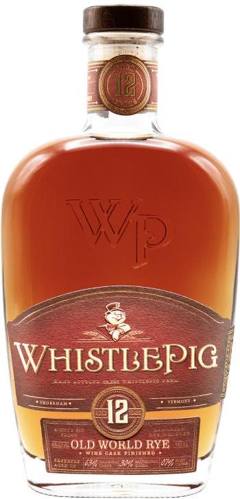 Whistle Pig Rye Whiskey 12 Year Old 700ml