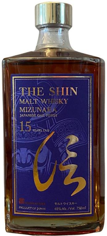 The Shin 15 Year Old Mizunara Oak Japanese Whisky 700ml