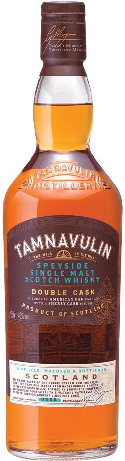 Tamnavulin Double Cask Speyside Single Malt Scotch Whisky 700ml