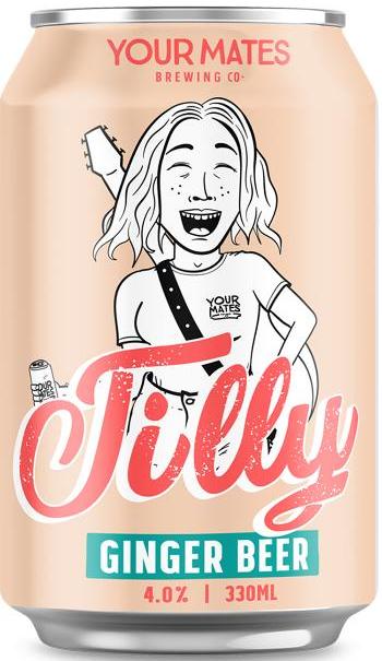 Your Mates Tilly Ginger Beer 330ml
