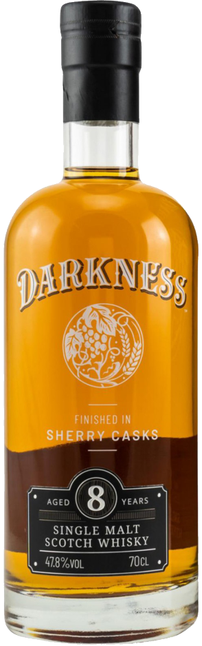 Darkness 8 Year Old Single Malt Whisky 700ml