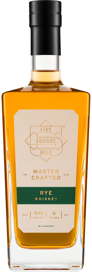 Five Square Mile Rye Whiskey 700ml