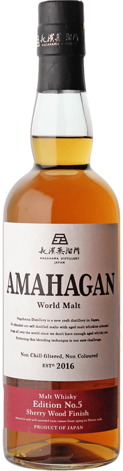 Nagahama Distillery Amahagan World Malt No. 5 Sherry Wood Finish 700ml