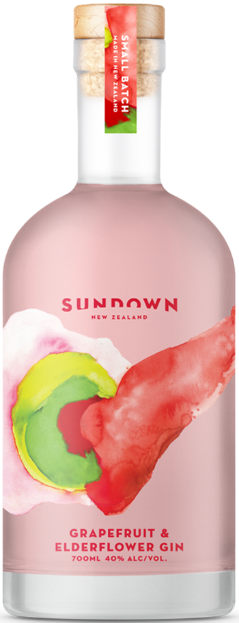 Sundown Grapefruit & Elderflower Gin 700ml