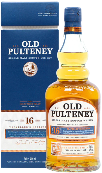 Old Pulteney 16 Year Old Single Malt Scotch Whisky 700ml