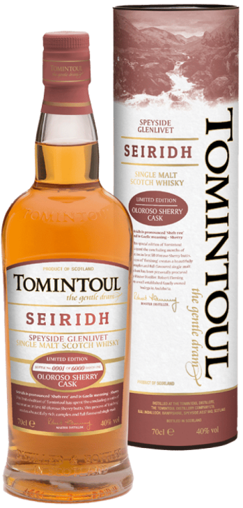 Tomintoul Seiridh Sherry Cask Finish Scotch Whisky 700ml
