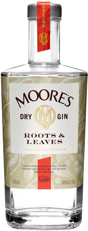 Moore's Gin Roots & Leaves Gin 700ml