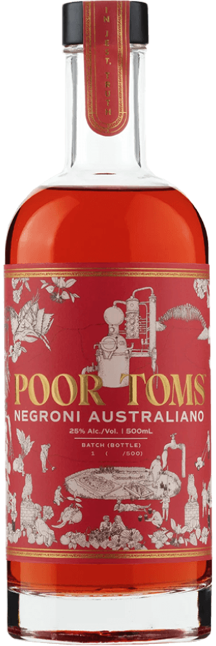 Poor Toms Gin Negroni Australiano 500ml