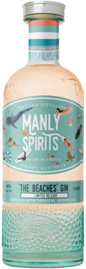 Manly Spirits Co Distillery The Beaches Gin 700ml