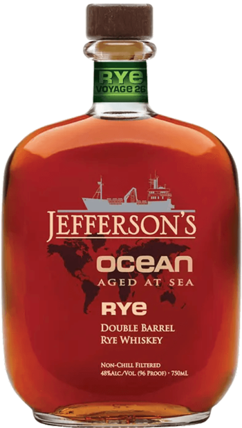 Jefferson's Ocean Aged At Sea Double Barrel Rye Whiskey 750ml