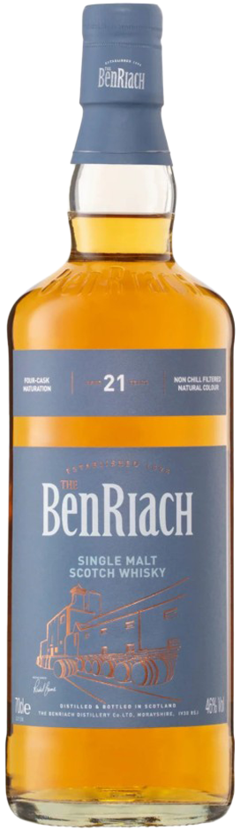 BenrIach 21 Year Old Single Malt Scotch Whisky 700ml