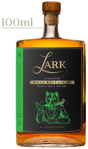 Lark Distillery Wolf Release IV Single Malt Whisky 100ml