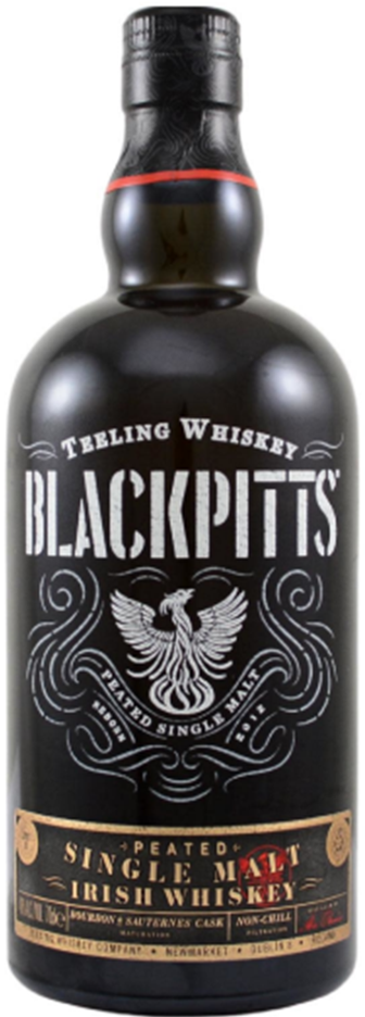 Teeling Blackpitts Peated Irish Whiskey 700ml