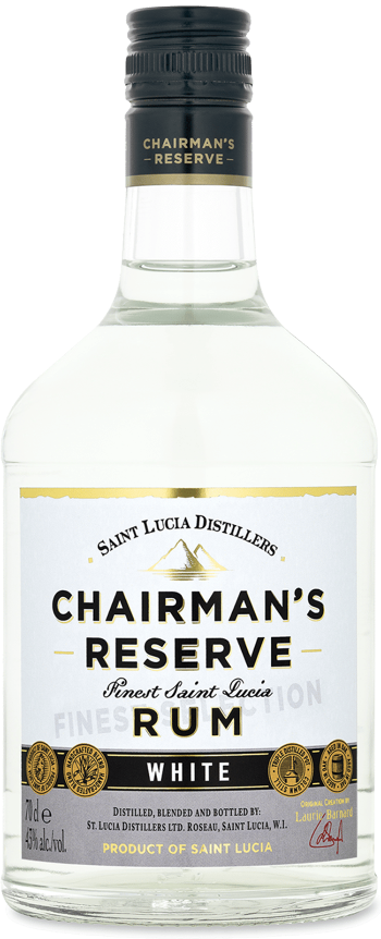 St Lucia Chairmans Reserve White Label Rum 700ml