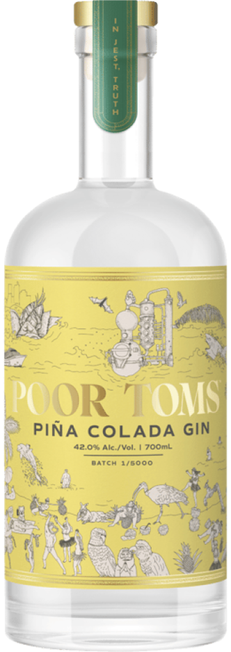 Poor Toms Gin Pina Colada Gin 700ml