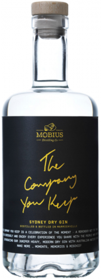 Mobius The Company You Keep Sydney Dry Gin 700ml