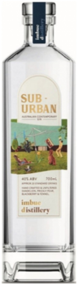 Imbue Distillery Sub-Urban Gin 700ml