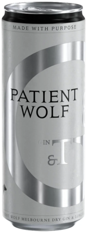 Patient Wolf Distilling Co. Gin & Tonic 250ml