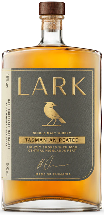 Lark Distillery Single Malt Tasmanian Peated 500ml