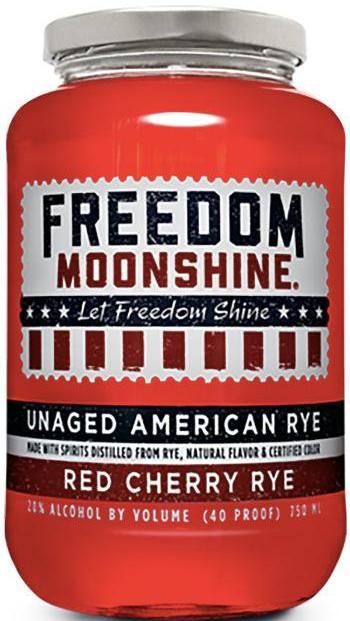 Freedom Moonshine Red Cherry Pie Moonshine 750ml